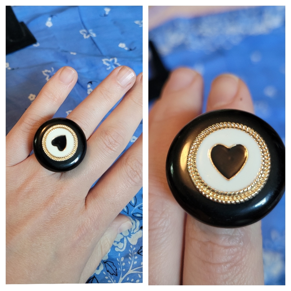 🤎 Chonky Heart Ring